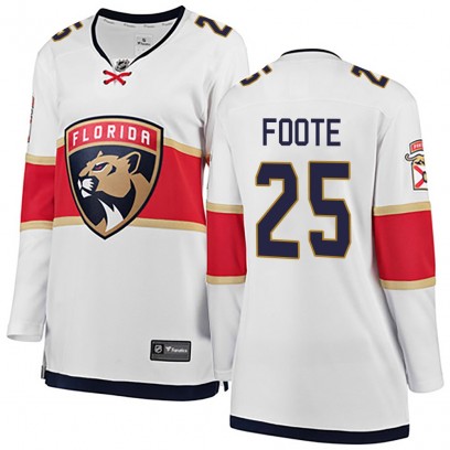 Women's Breakaway Florida Panthers Nolan Foote Fanatics Branded Away Jersey - White