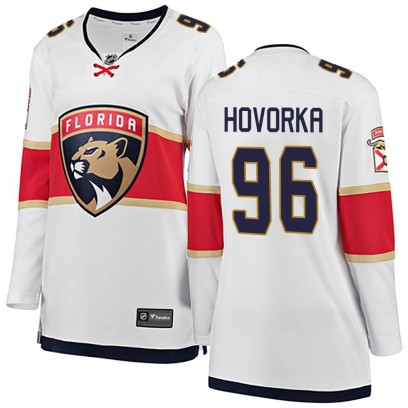 Women's Breakaway Florida Panthers Mikulas Hovorka Fanatics Branded Away Jersey - White