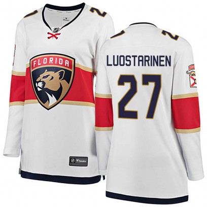 Women's Breakaway Florida Panthers Eetu Luostarinen Fanatics Branded ized Away Jersey - White