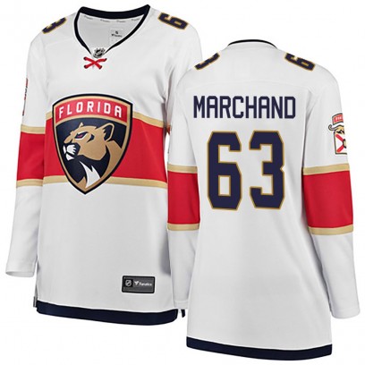 Women's Breakaway Florida Panthers Brad Marchand Fanatics Branded Away Jersey - White