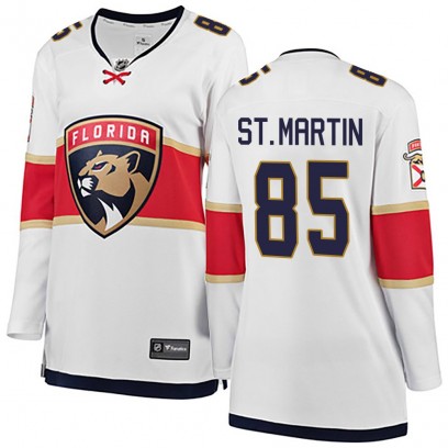 Women's Breakaway Florida Panthers Hunter St. Martin Fanatics Branded Away Jersey - White