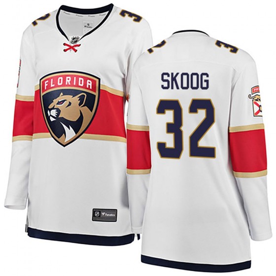 Women's Breakaway Florida Panthers Wilmer Skoog Fanatics Branded Away Jersey - White